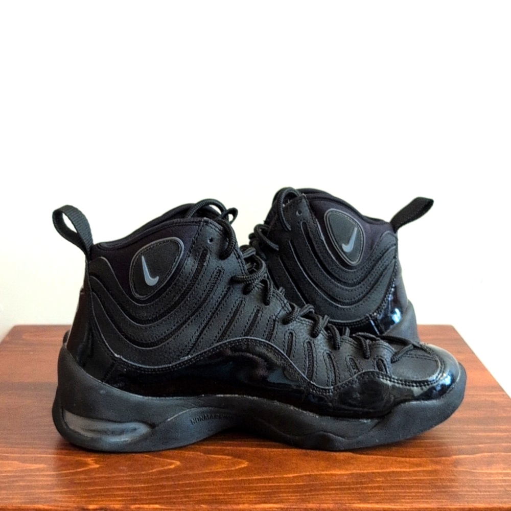 Nike Air Bakin Sz 8 Blackout - Picture 7 of 8